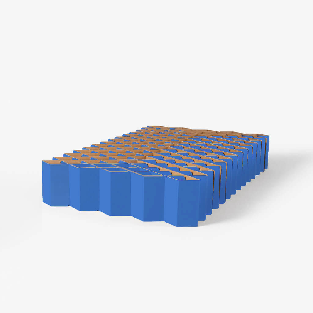 ROOM IN A BOX Bed 2.0 in cornflower blue