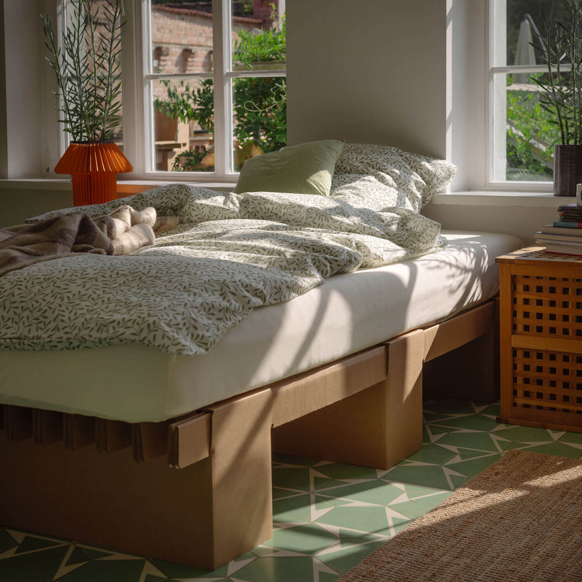 ROOM IN A BOX storage bed natural without drawers