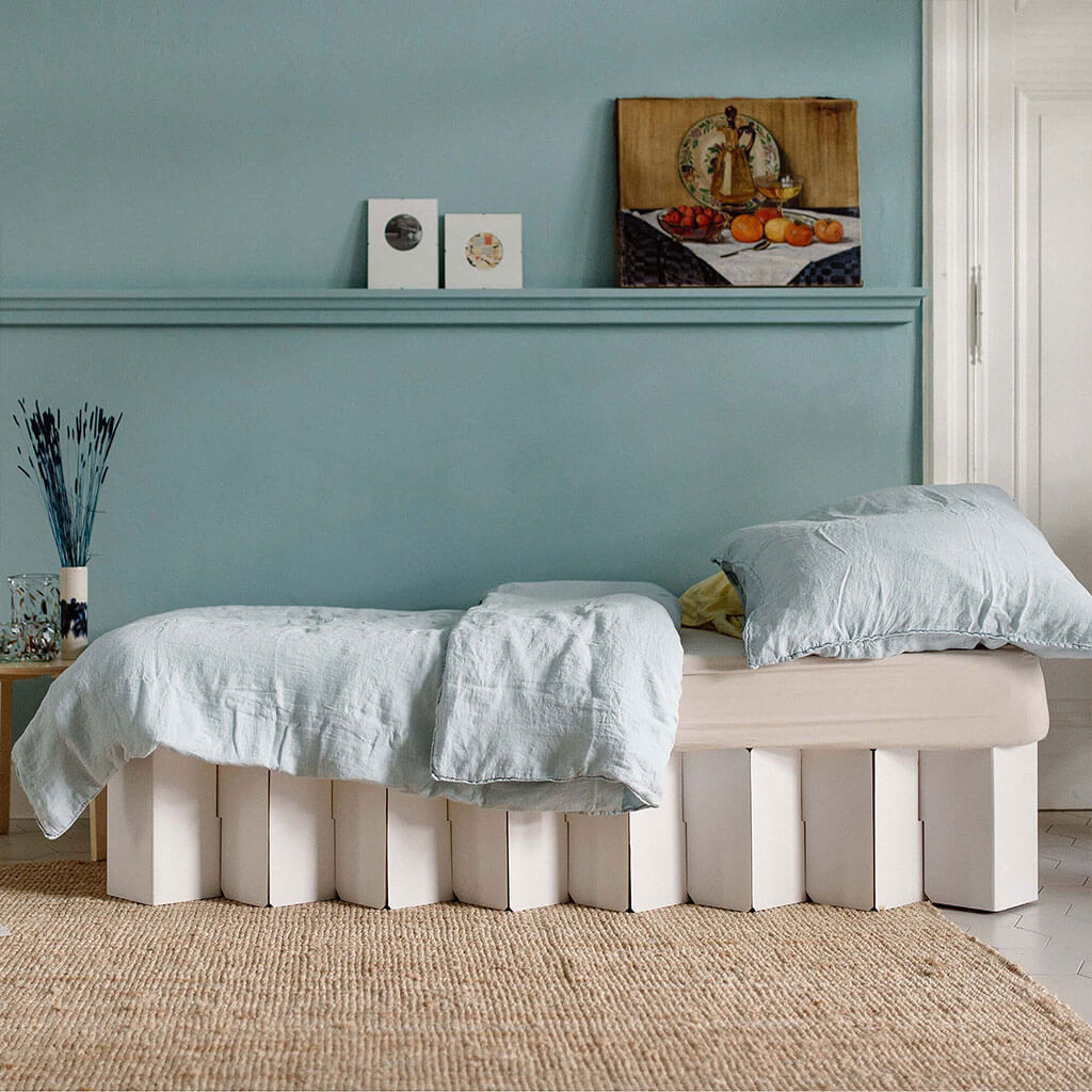 RIAB Bed 2.0 in white size S