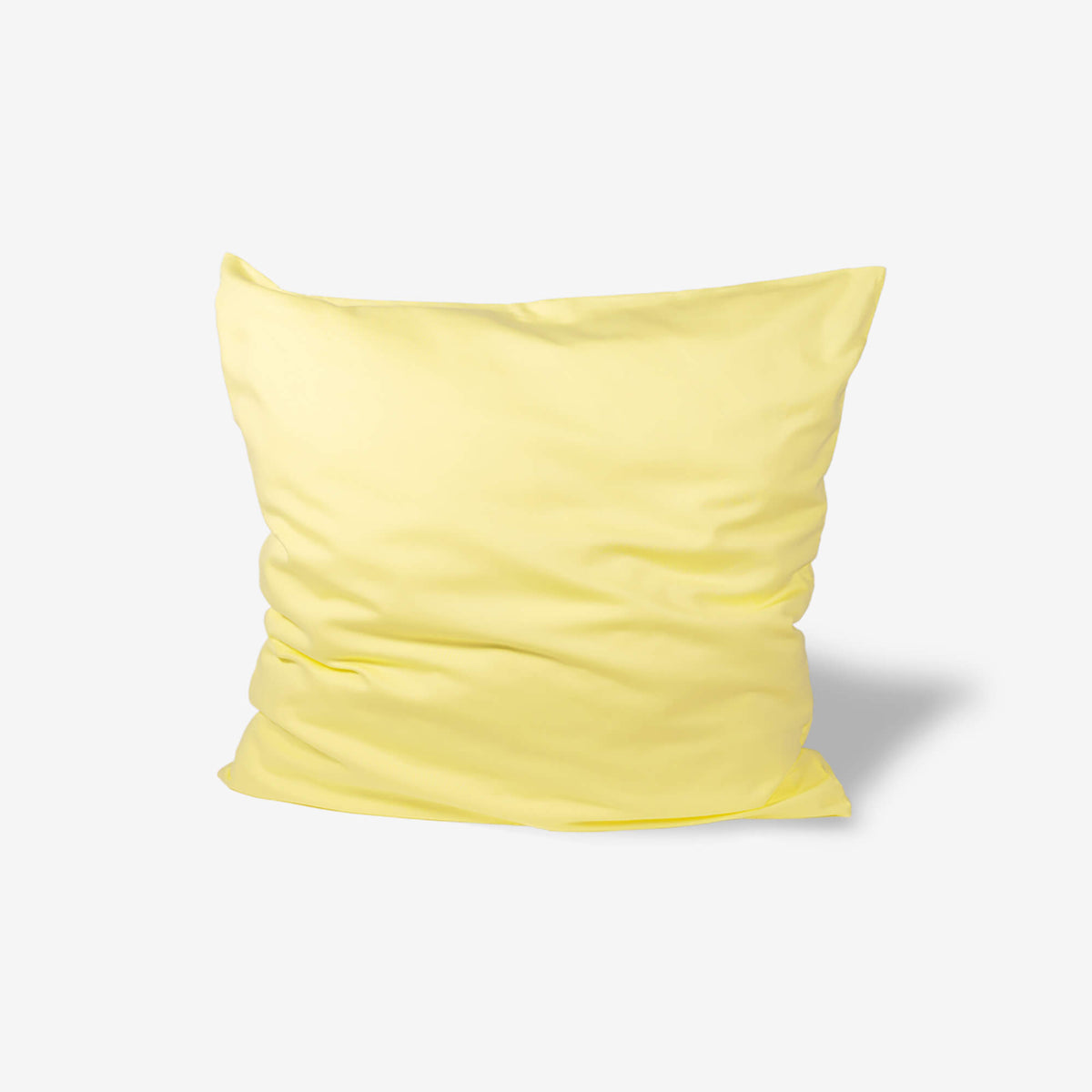 ROOM IN A BOX organic cotton pillow case lemon yellow