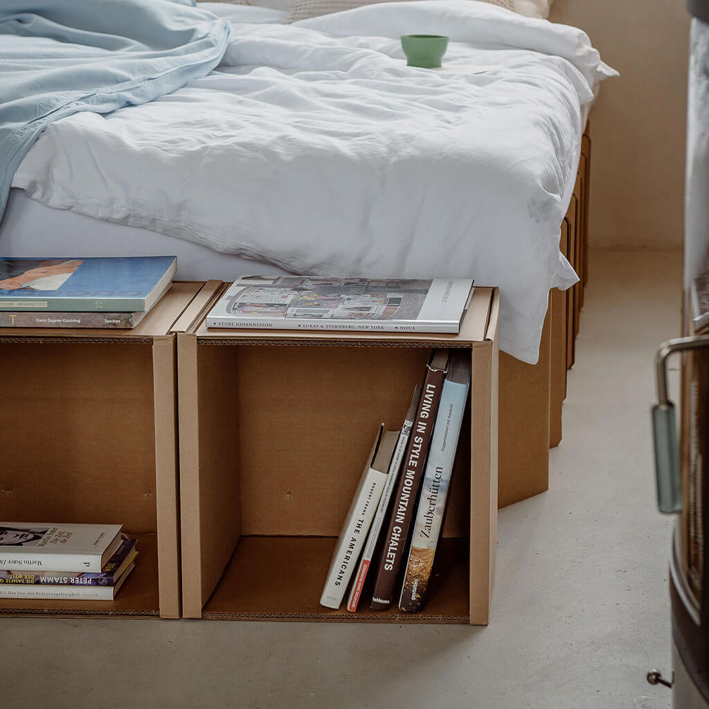 ROOM IN A BOX modular shelving system
