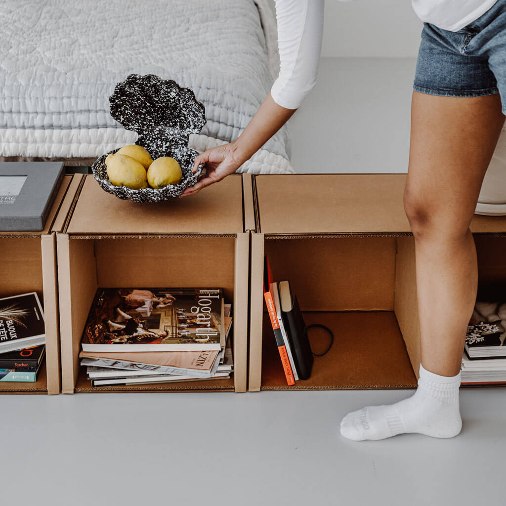 ROOM IN A BOX modular shelving system