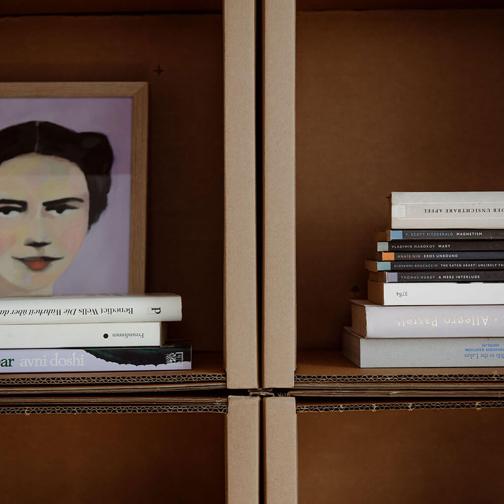 ROOM IN A BOX modular shelving system