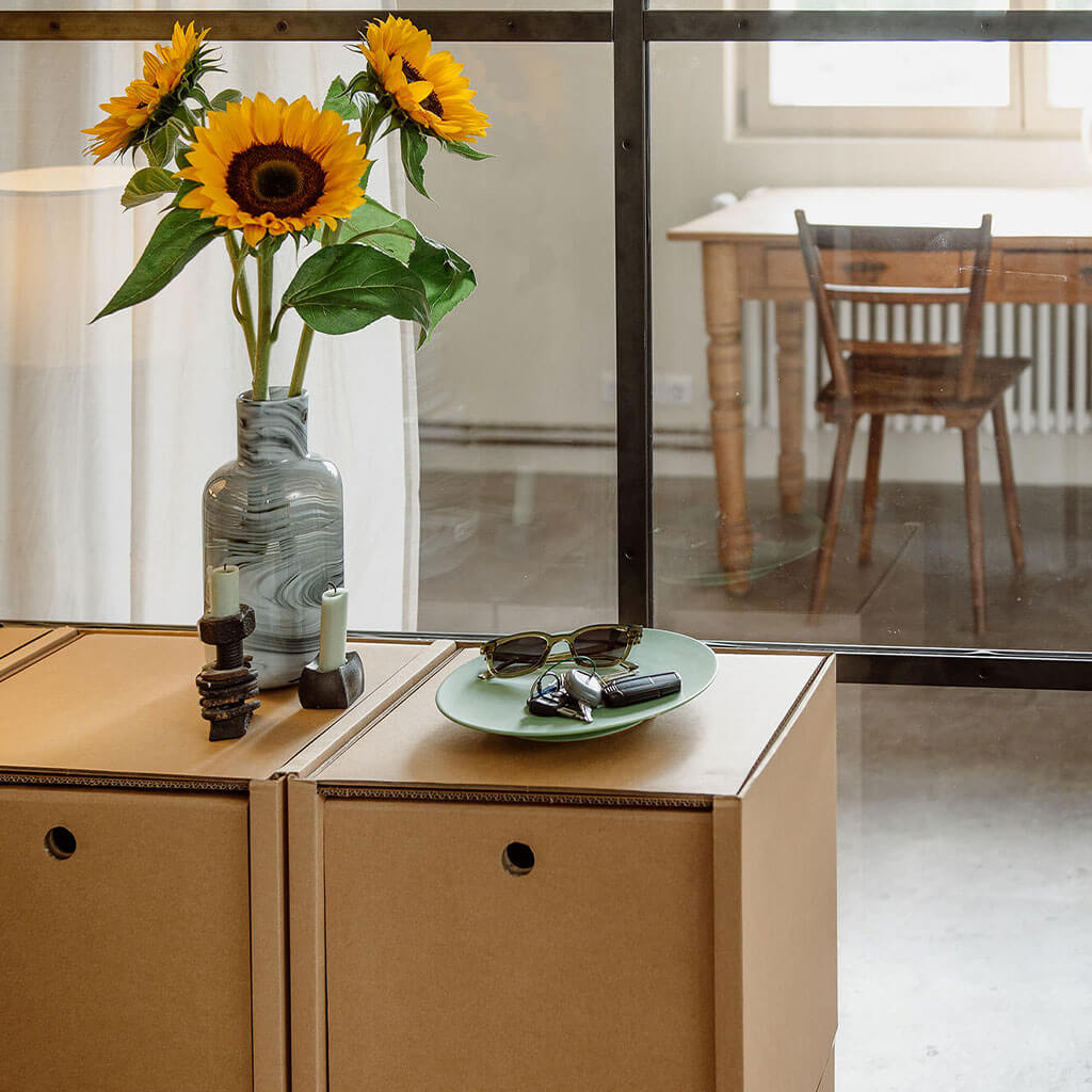 ROOM IN A BOX modular shelving system